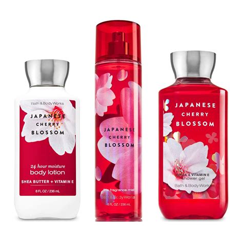 bath and body japanese cherry blossom